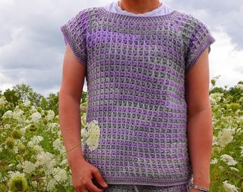 Crochet Pattern - Summer Tiffany Sweater