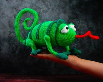 Crochet Pattern - Chameleon Maik