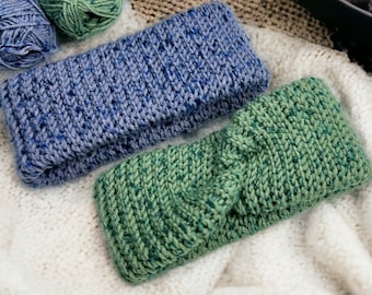 Crochet Pattern - Double walled cozy Headband