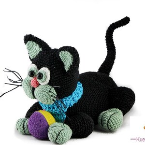 crochet pattern Fluffy Cats image 3