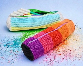 Crochet Pattern - Pencil case/Pen box
