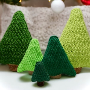 Häkelanleitung - Weihnachtsbaum Kissen | Deko | Geschenk