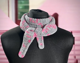 Crochet Pattern - Mini Scarf Nessa