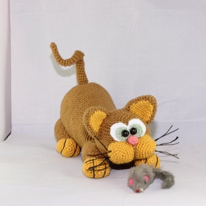 crochet pattern Fluffy Cats image 5