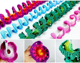 Crochet Pattern - 4 Decorative Wind Chimes