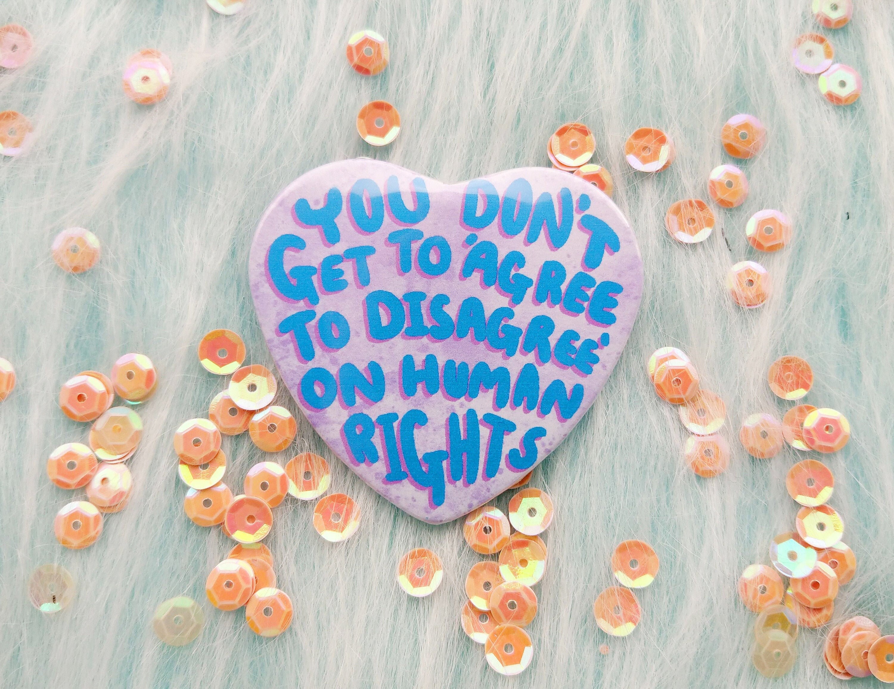 You don't get to 'agree to disagree' on human rights badg…
