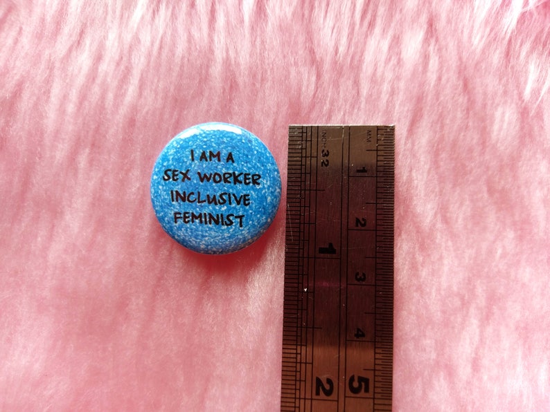 Sex Worker Inclusive Badge Set Inclusive Feminism Pins Sex Etsy