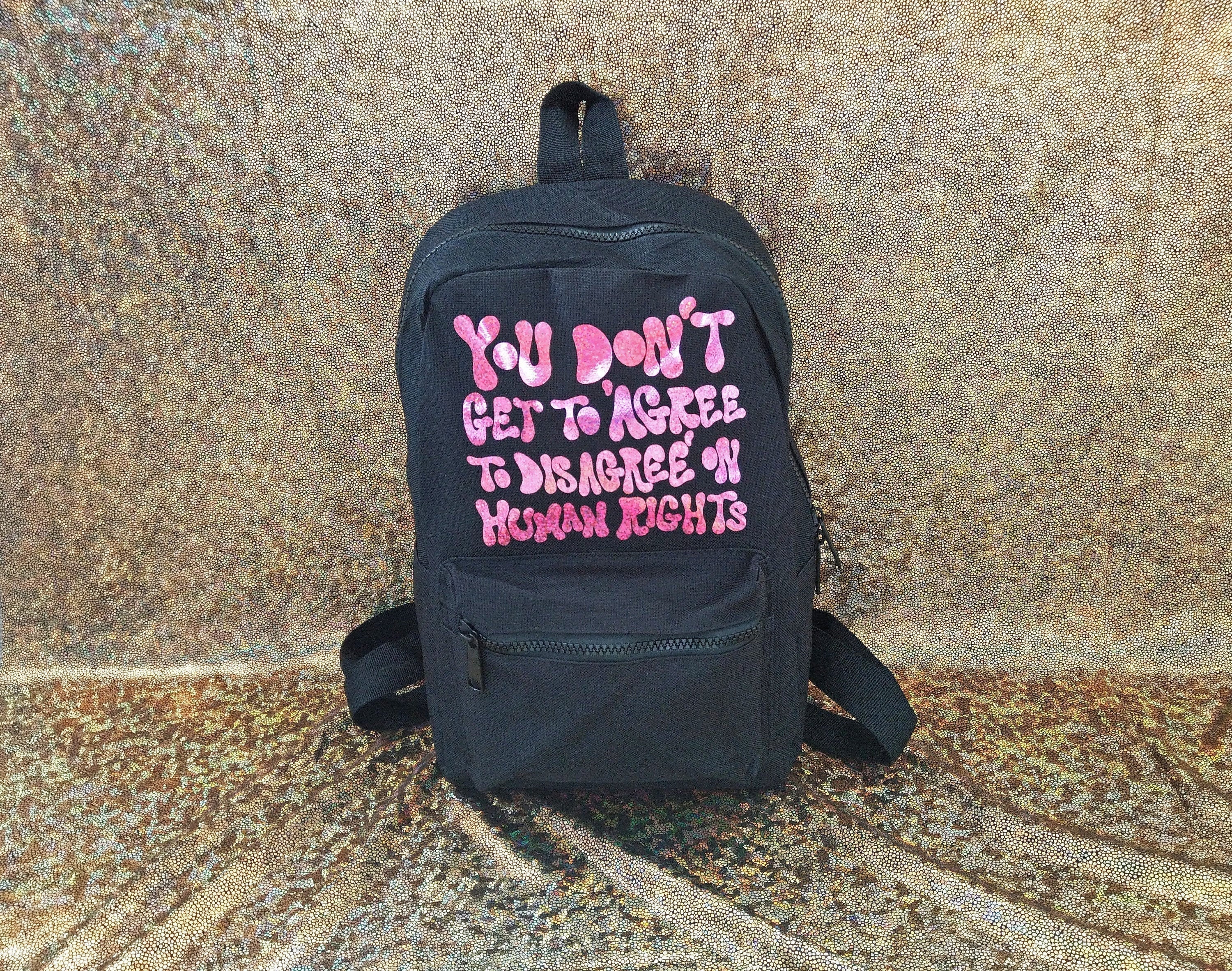 holographic backpack uk