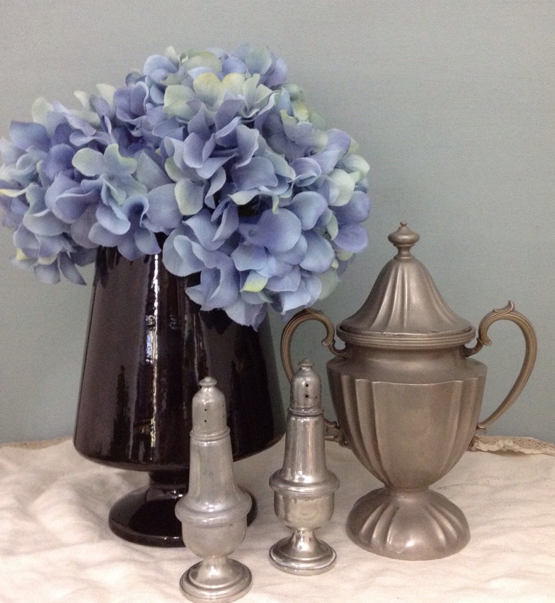 Black Pedestal Vase Handmade Ceramic Vase Handpainted Boho Etsy