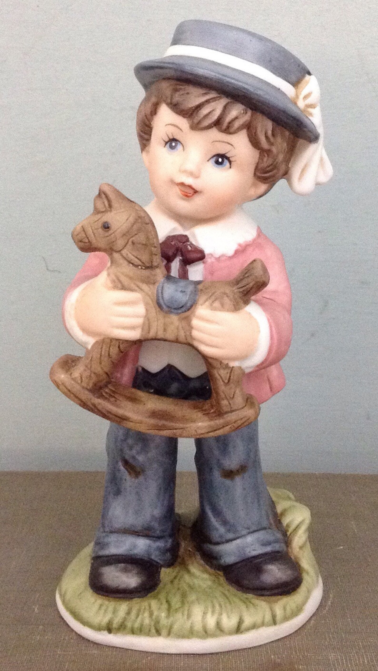 Boy and Girl Figurine Pair Vintage Childs Room Decor Girl Etsy