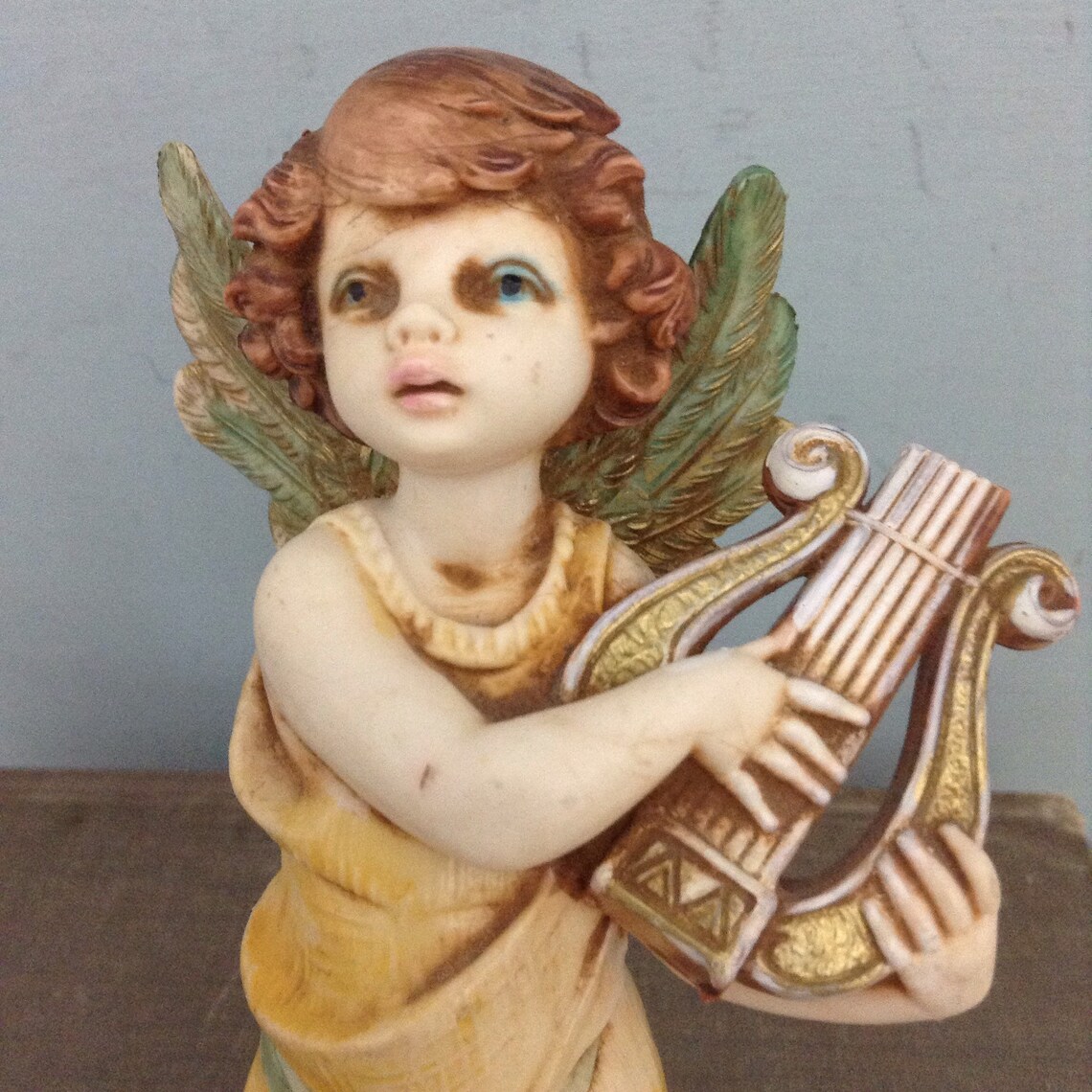 Depose Italy Angel Figurine Pair Fontanini Angel Figurine Etsy