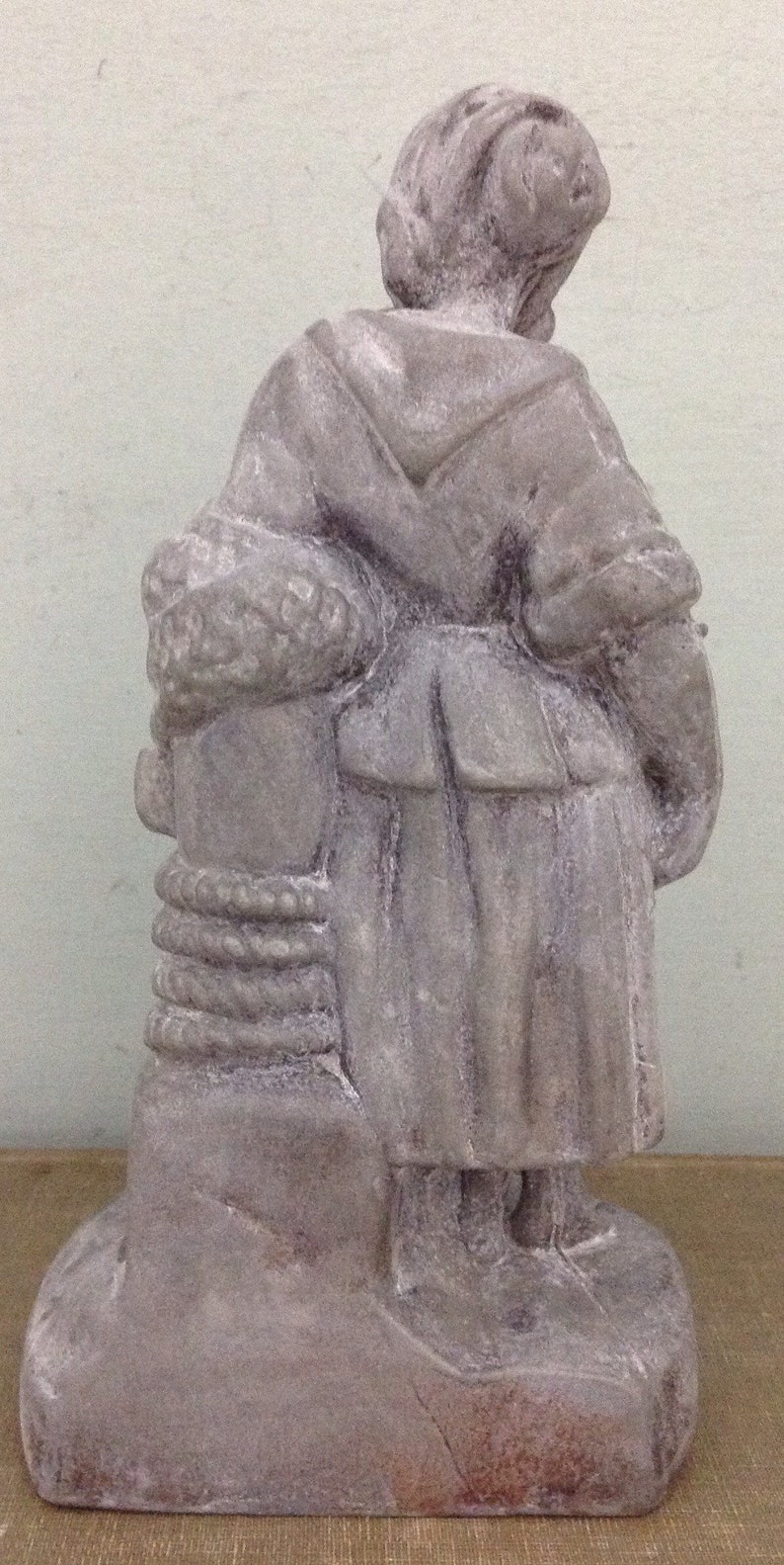Woman Figurine Woman Statue Peasant Woman Figurine Etsy