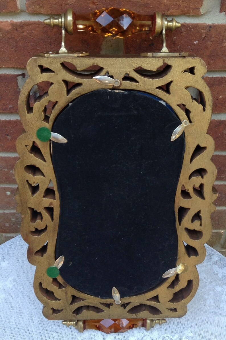 Mirror Vanity Tray Candle Tray Vintage Mirror Vanity Tray Etsy