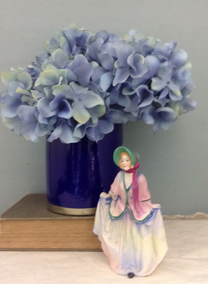 Cobalt Blue Crock Pottery Crock Vintage Crock Utensil Holder Etsy