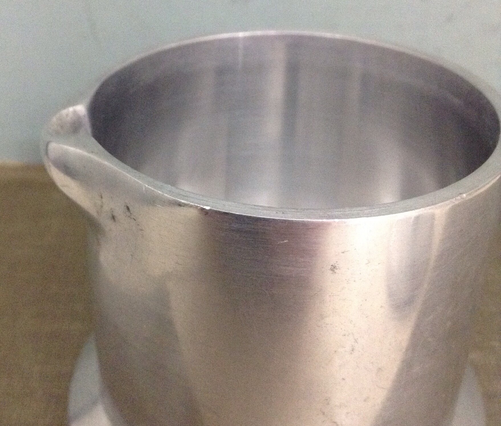 Polished Aluminum Shaving Soap Holder Round Shaving Soap Etsy