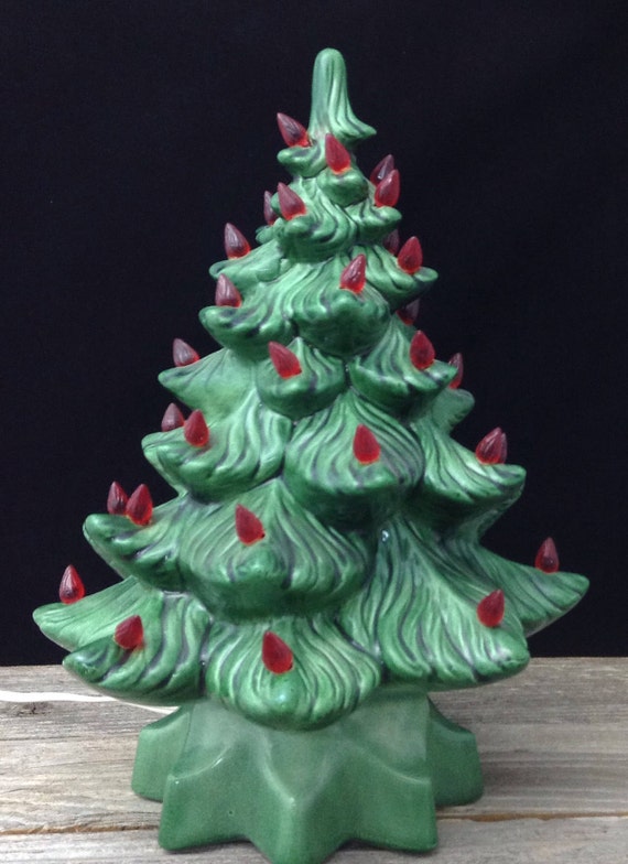 Ceramic Christmas Tree Vintage Christmas Tree Vintage Etsy