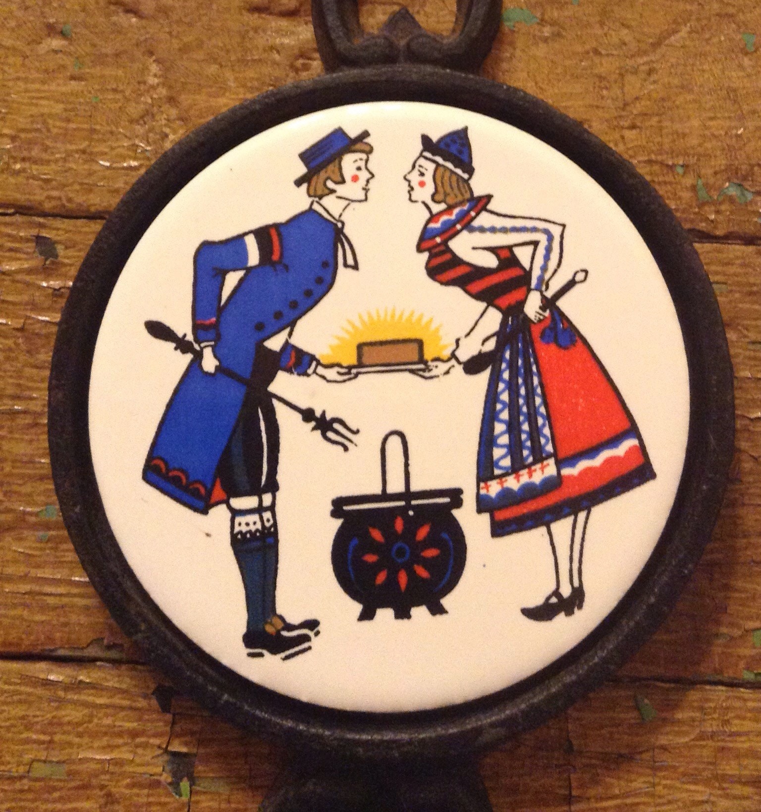 Cast Iron Fork and Spoon Wall Hanging Vintage Kitchen Wall Etsy