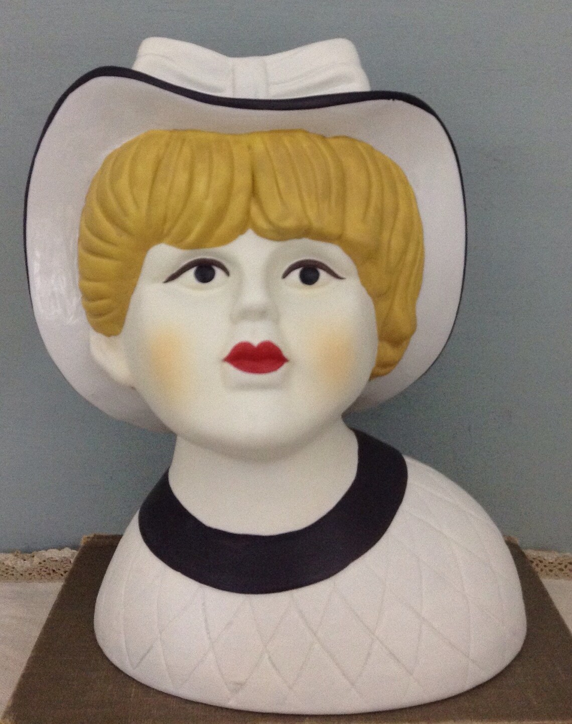 Nippon Head Vase Large Head Vase Hand Painted Nippon Etsy