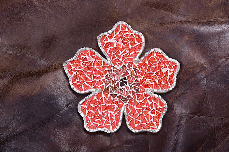 DIY Mosaic FLOWER Kit Etsy