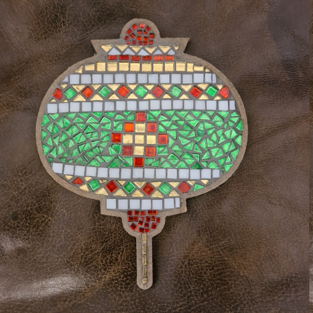 DIY Mosaic Christmas Ornament KIT Etsy