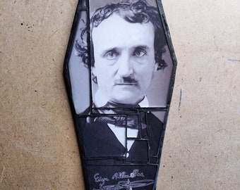 Edgar Allan Poe réfrigérateur aimant ataud