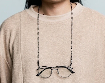 BLACK BOX Glasses Chain, Mask Chain | Stainless Steel | Men | Women