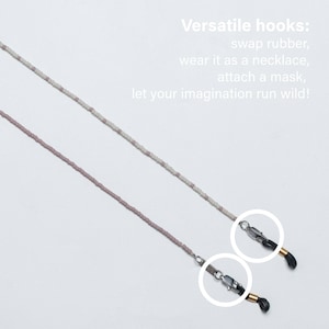 BEADS purple | Glasses Chain for Men and Women, strong durable high quality designers eyewear holder
