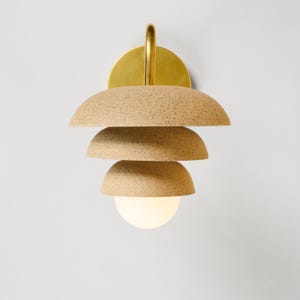 Portal Sconce - wall lighting, ceramic sconce, bathroom light, kitchen light, living room light