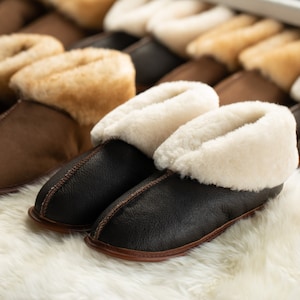 The Best Sheepskin Slippers in the Universe - Women's Sizing - Finest shearling fur, crafted into the all-time coziest house shoes