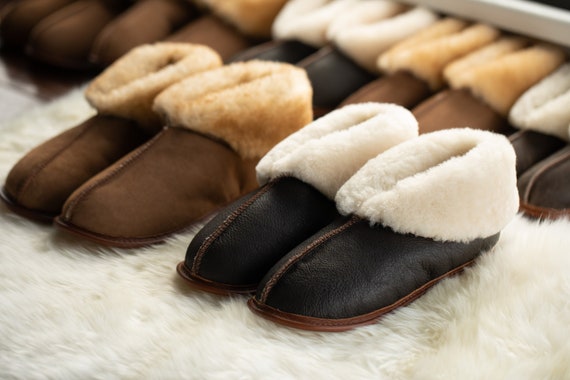 Die besten Schaffell Hausschuhe Traditionelle Damen Größe | Etsy