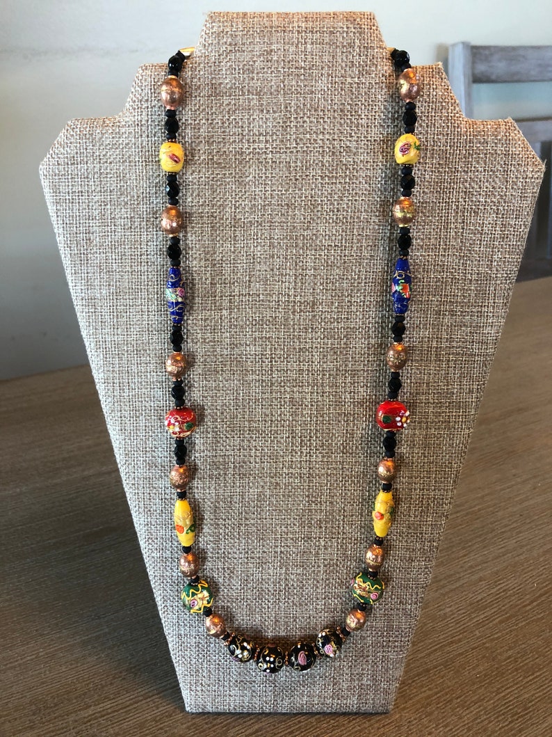 Antique Venetian Fancy Wedding Cake Antique bead necklace
