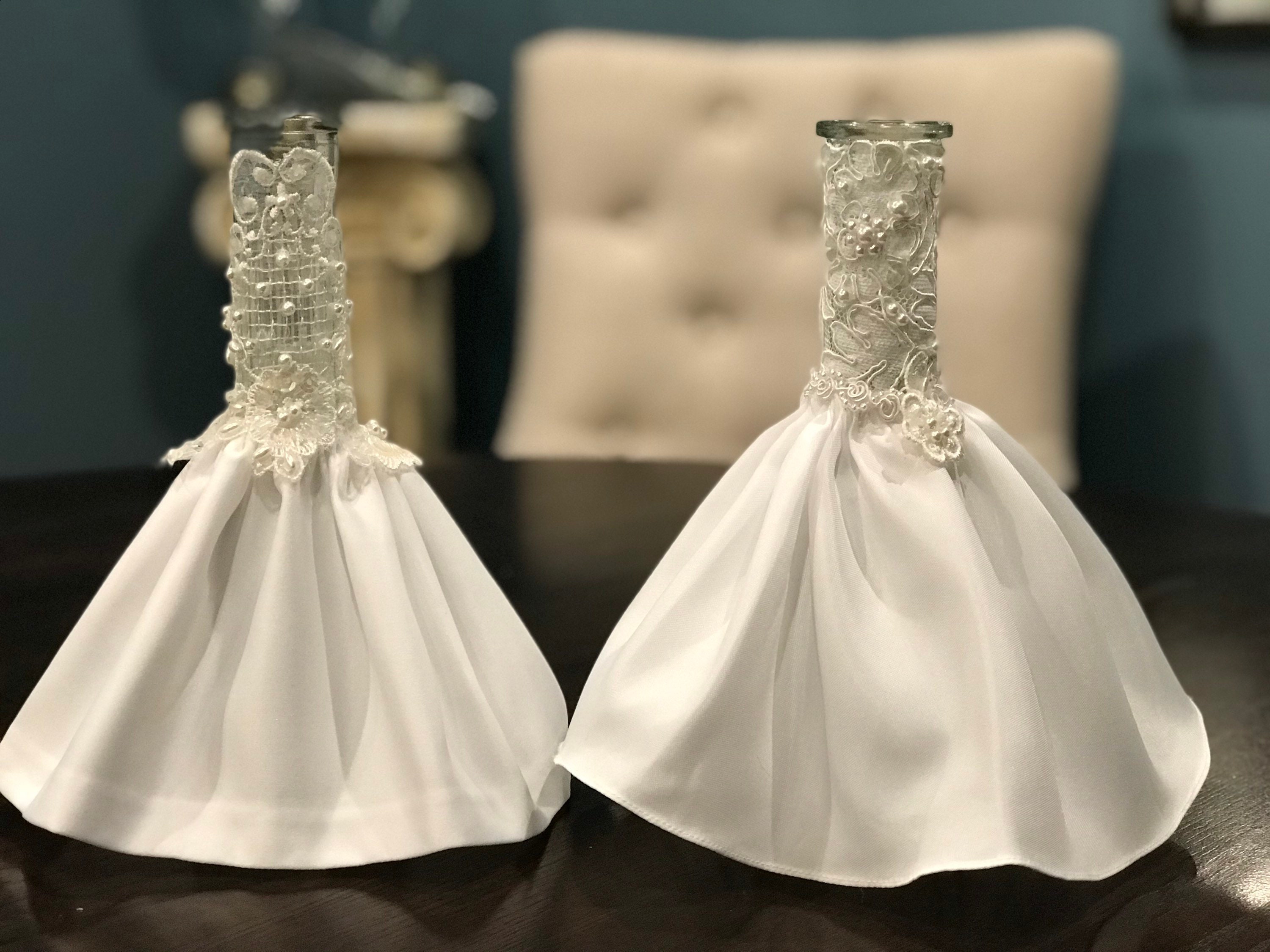 5 Wedding Dress Centerpiece's Etsy