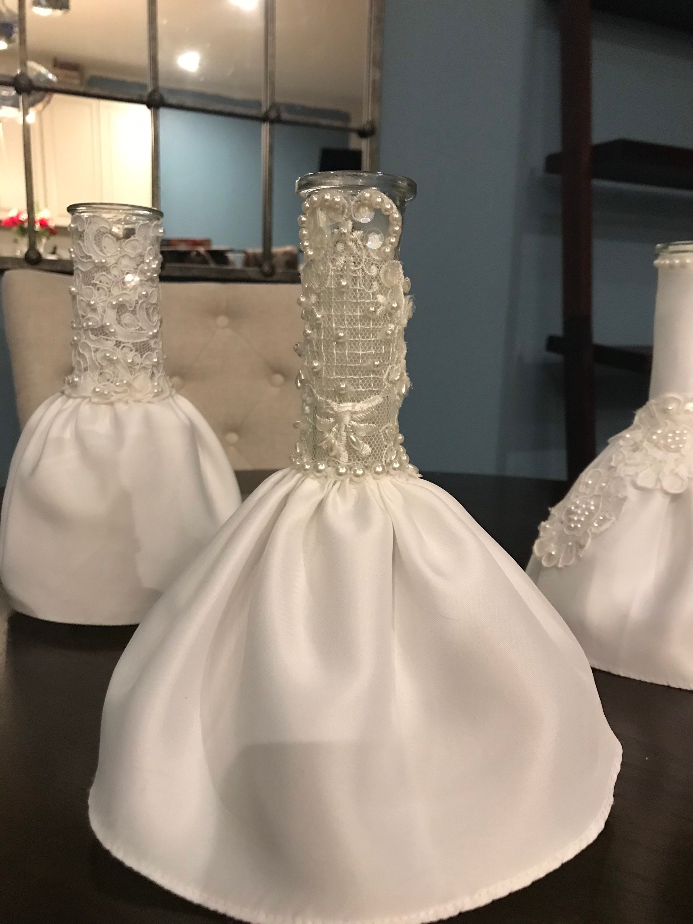 5 Wedding Dress Centerpiece's Etsy