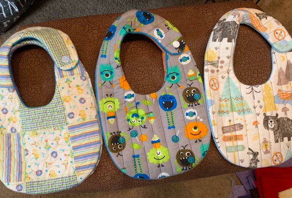 quilted bibs