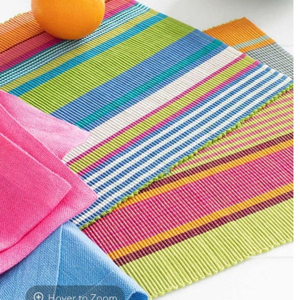Bright Placemats Etsy