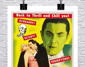 ドラキュラ 1931 映画ポスター v.1 - Etsy 日本