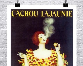 Cachou Lajaunie Vintage Advertising Poster: Leonetto Cappiello Giclee Print