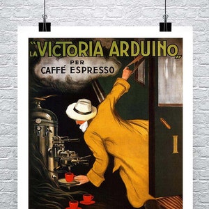 Cafe Espresso Vintage Poster: Leonetto Cappiello Giclee Art Print