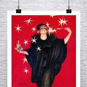 Pasta de dientes 1923 Vintage Leonetto Cappiello Cartel publicitario laminado lona Giclee impresión 24x34 in.