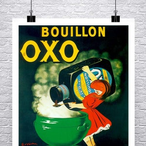 Bouillon OXO Vintage Advertising Poster: Leonetto Cappiello Giclee Print
