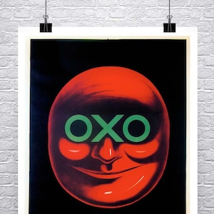 Leonetto Cappiello OXO Vintage Advertising Poster Art Print