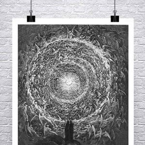Gustave Doré Paradise Print: Canto 31 Giclee Art