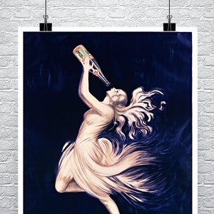 Royat 1923 Art Deco Liquor Poster: Leonetto Cappiello Giclee Print