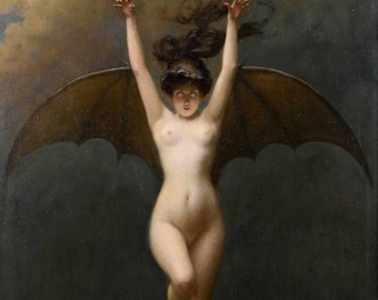 Bat Woman: Albert Joseph Penot Fine Art Giclee Print