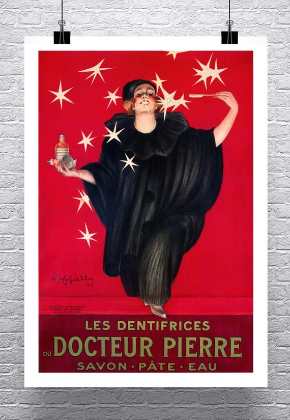Dentifricio 1923 Vintage Leonetto Cappiello Pubblicita Poster Etsy
