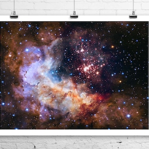 Hubble 25th Anniversary Deep Space Giclee Print: Fine Art on Canvas or Paper