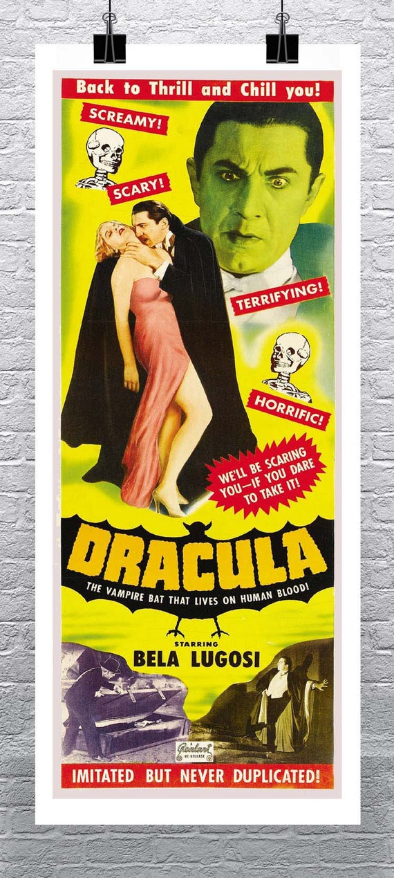 Dracula Posters, Dracula Canvas, Dracula Decor