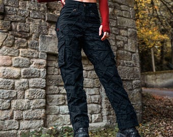 Puller Trouser - Womens Wasteland Steampunk Trousers | Post Apocalyptic Pants | Burning Man & Mad Max Fashion