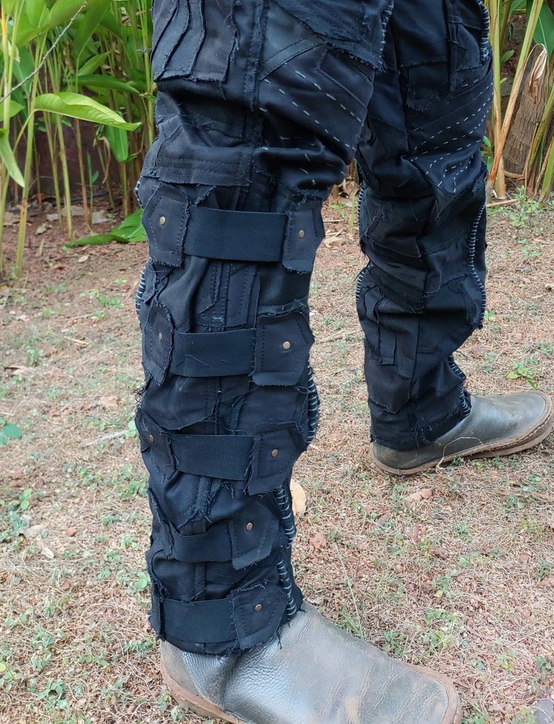 File Driver Distressed Post Apocalyptic Trousers for Men and - Etsy