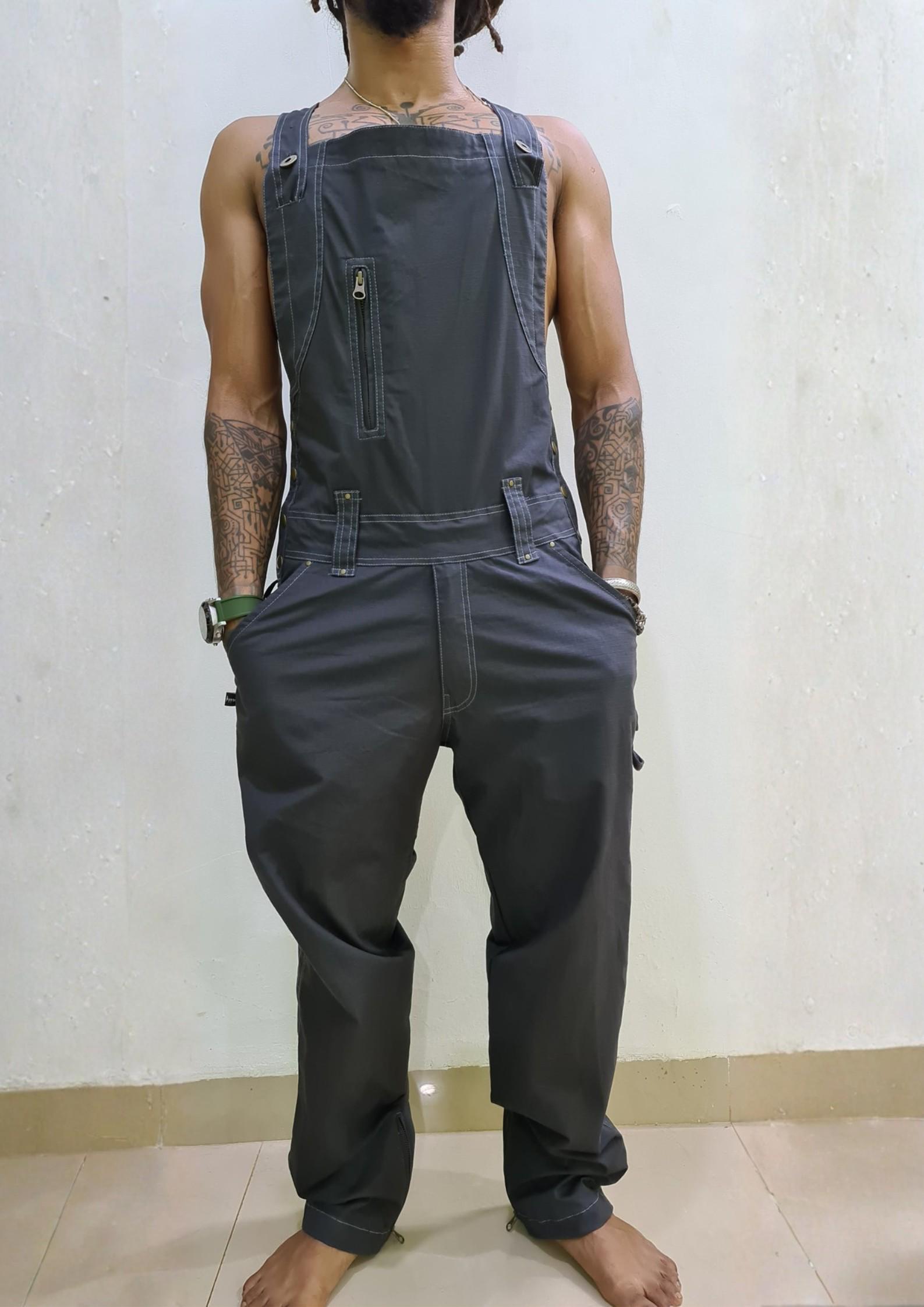 Cotton Workwear Dungarees - Unisex Festival Overalls - Etsy New  display picture 1